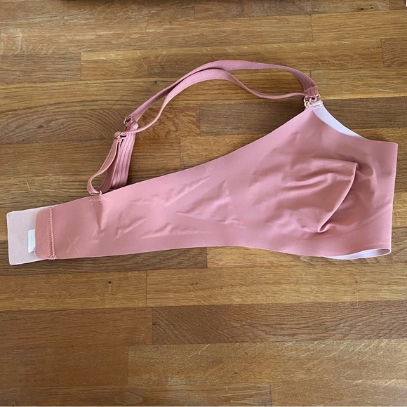 Knix Rose Gold Pink Evolution Wireless Unpadded Bra Size 2 - Picture 2 of 9